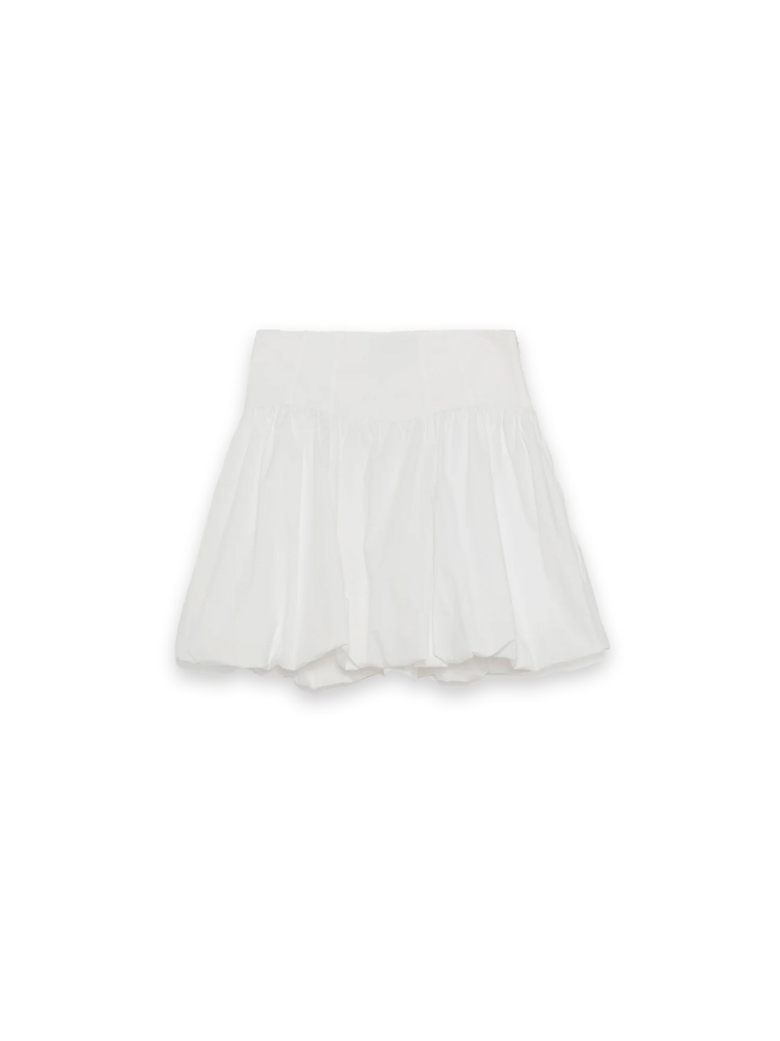 Pippa Bubble cotton poplin mini skirt 