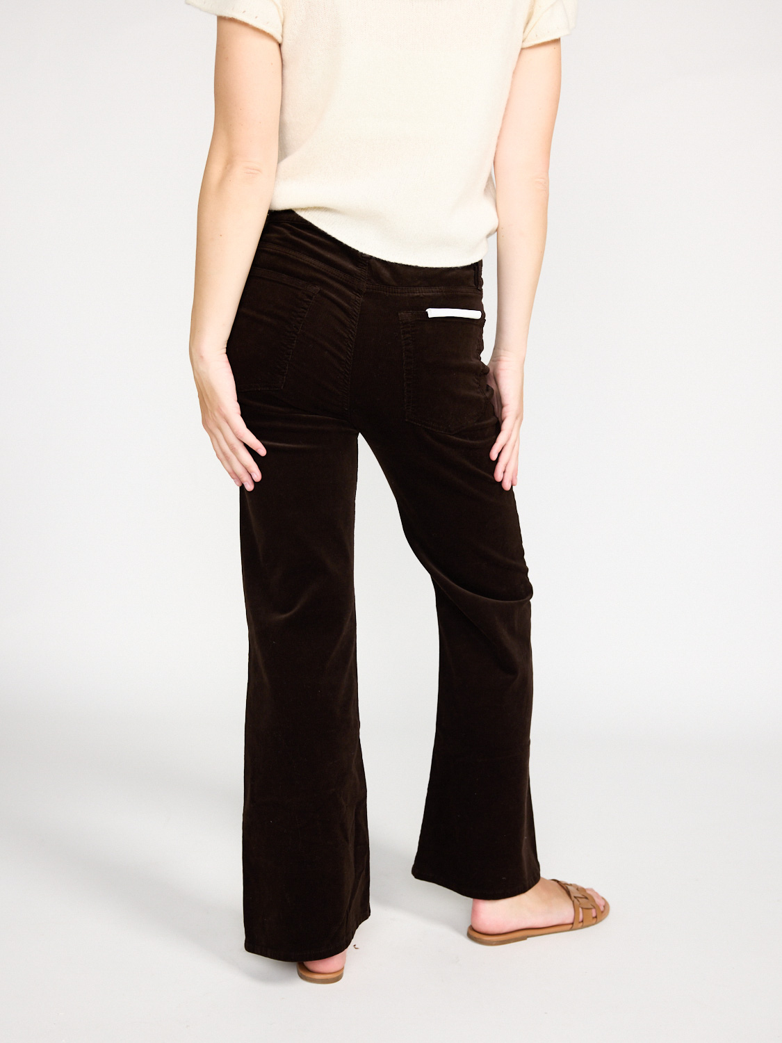 Frame Le Easy Flare Pants  brown 26