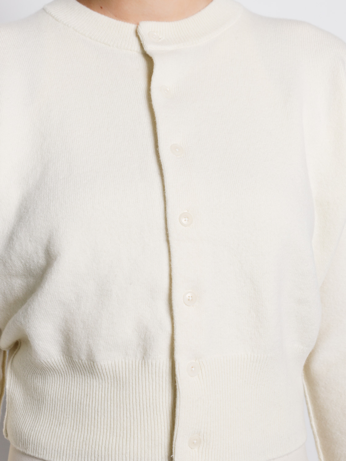 Extreme Cashmere N°257 Blouson - Cashmere Cardigan   creme One Size