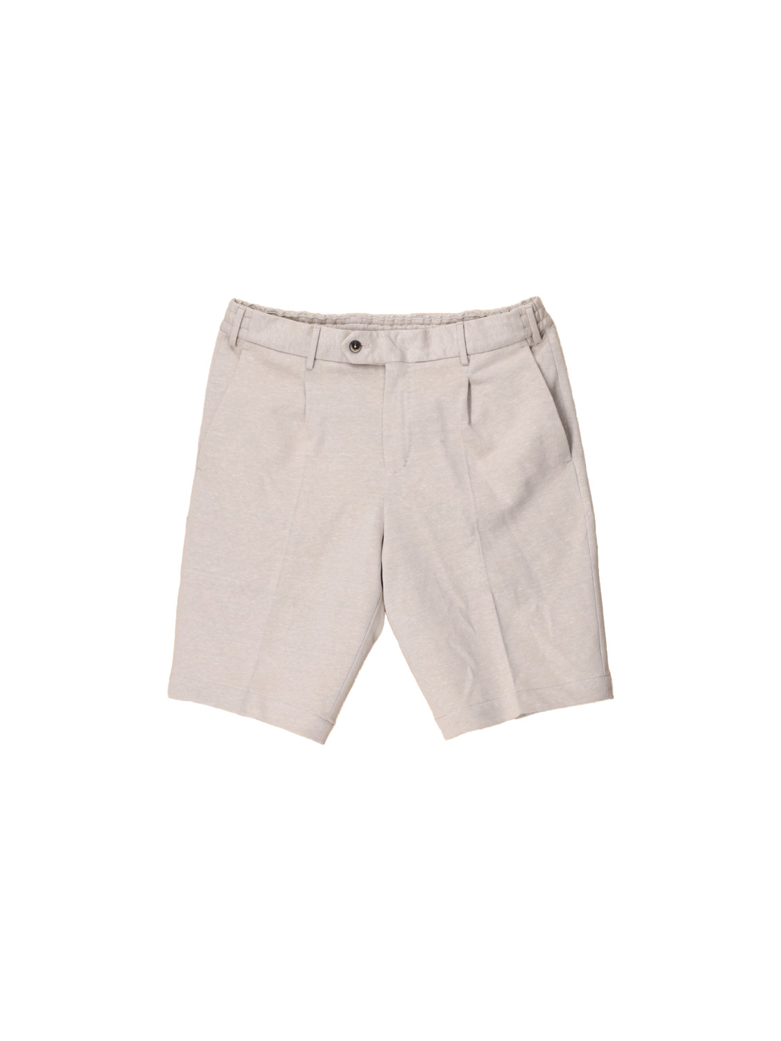 Bermuda shorts made from a cotton-linen mix 