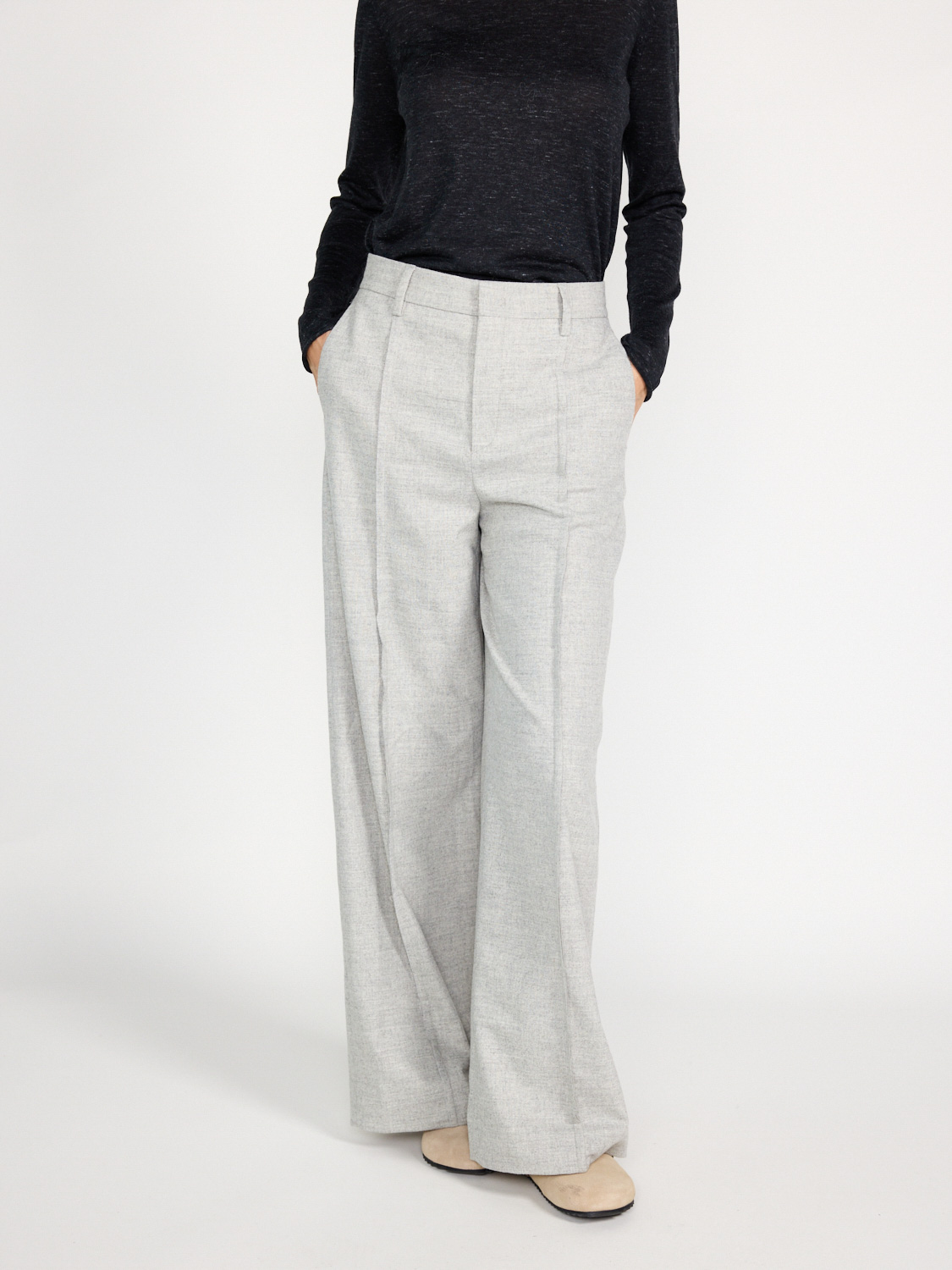 Rossi Jean – suit trousers with wool content  white XS