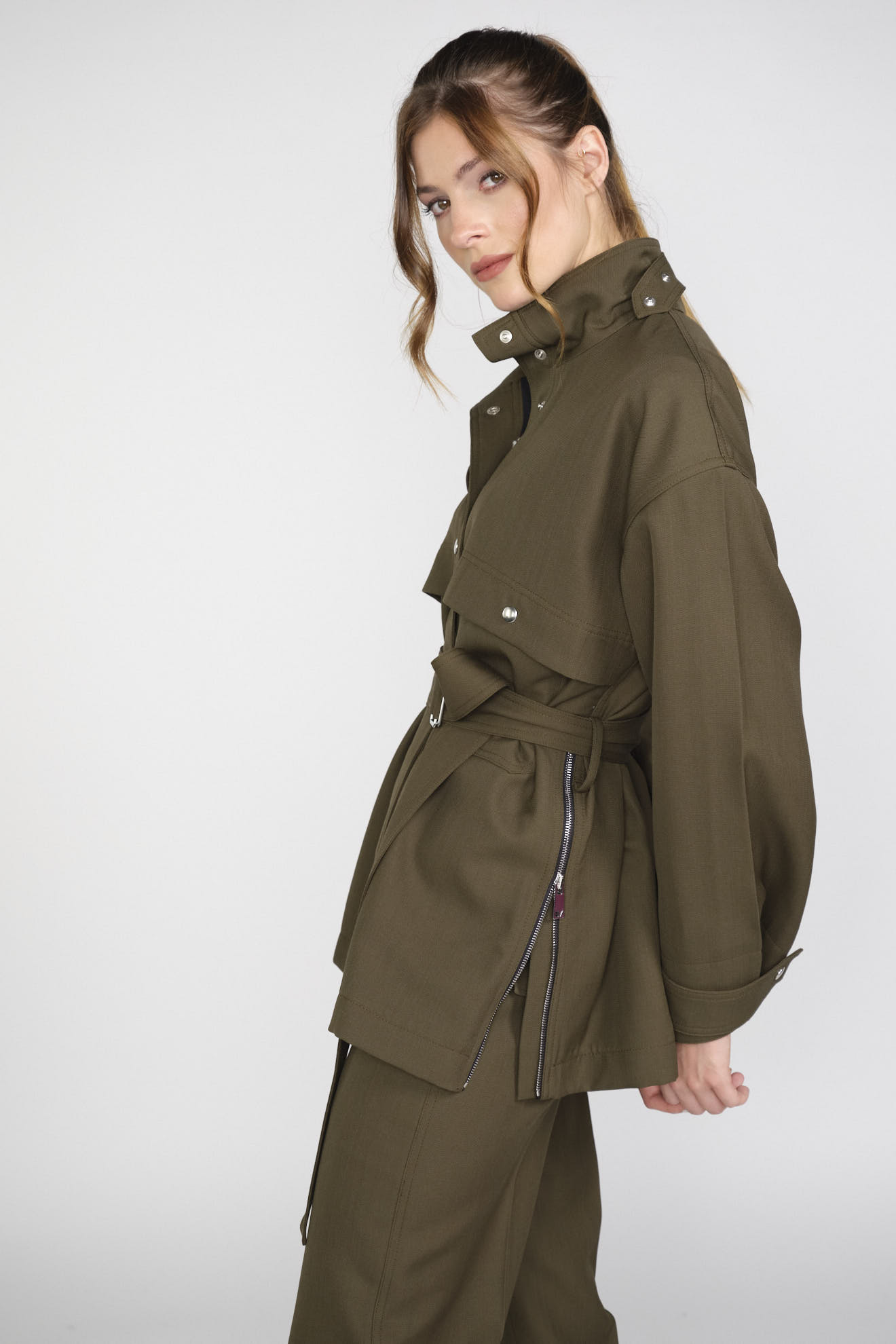 Belted Utility Jacket