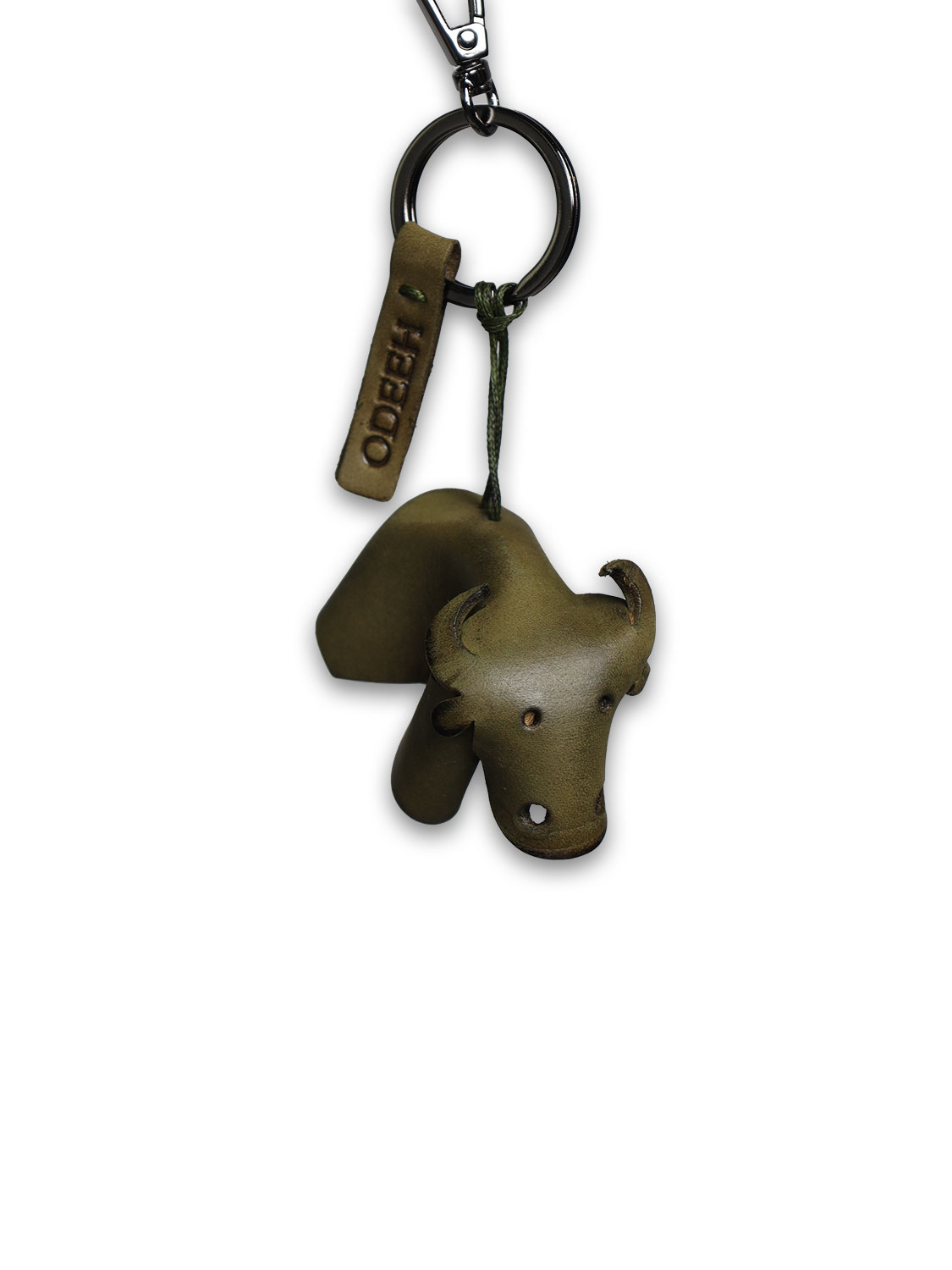 Leather key ring