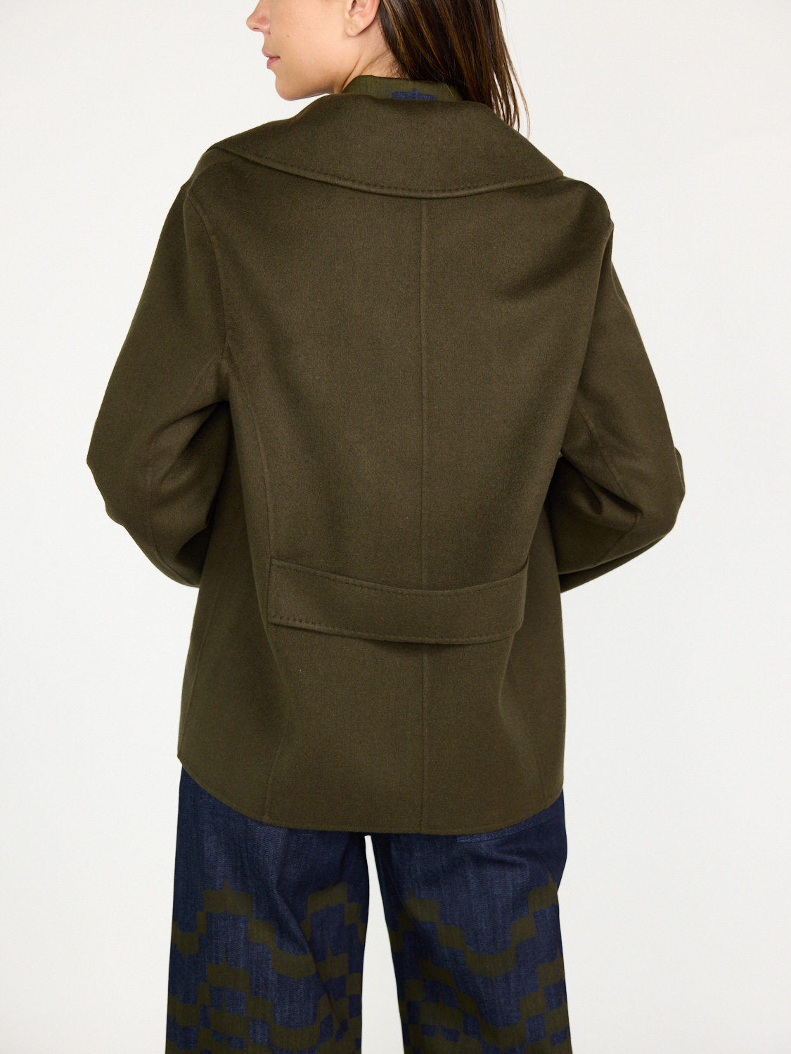 Joseph Gilkes – light wool coat  khaki 38