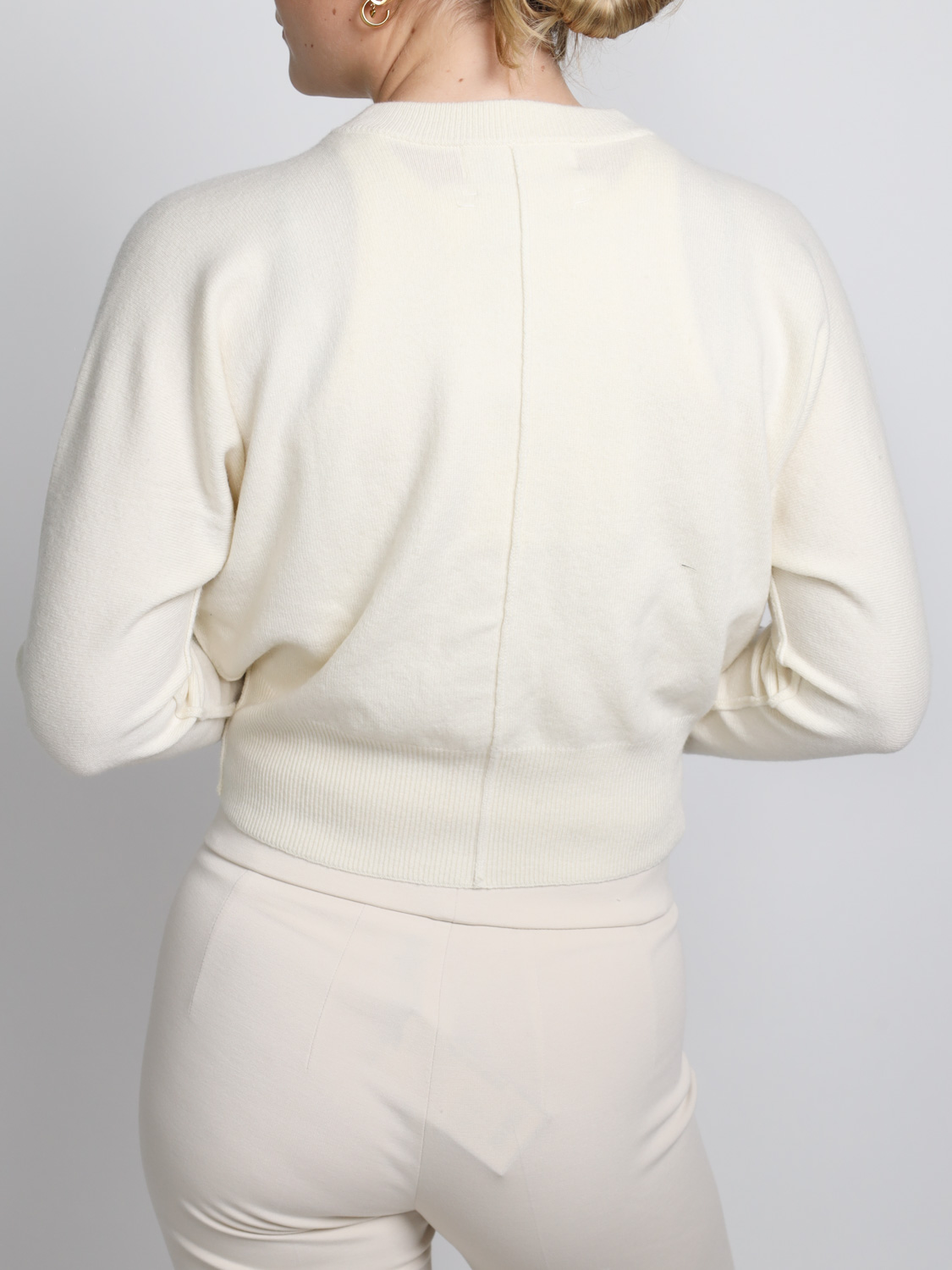 Extreme Cashmere N°257 Blouson - Cashmere Cardigan   creme One Size