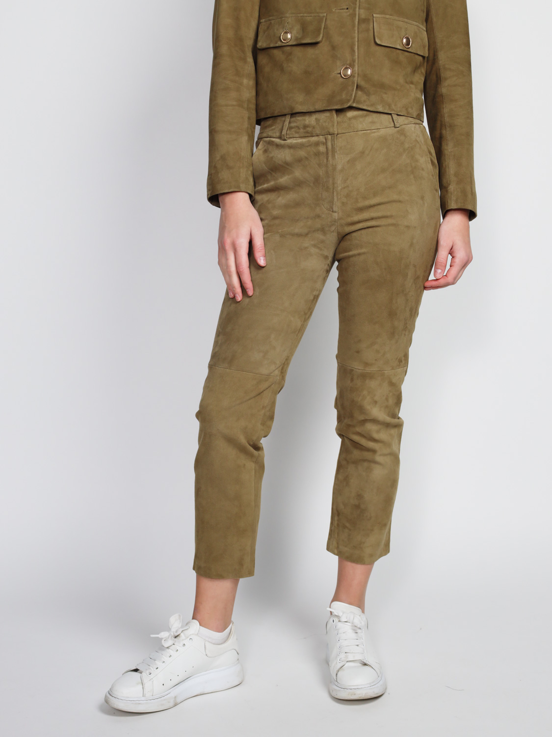 Jen – suede trousers 