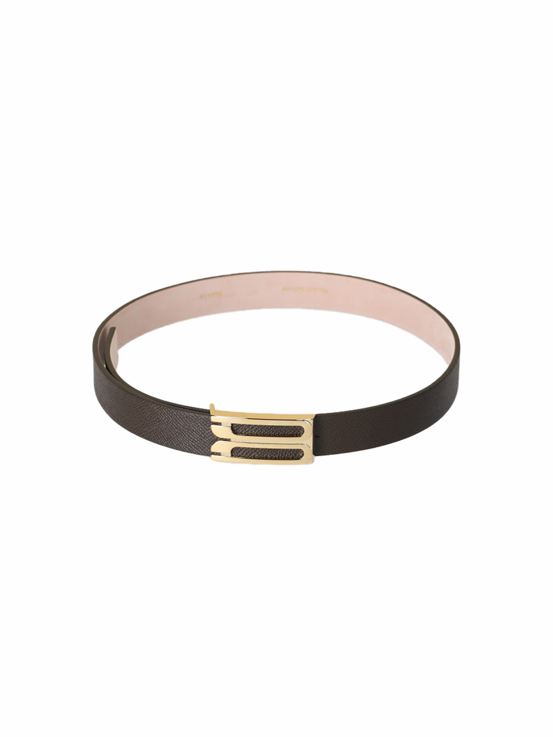 Victoria Beckham Regular Bucket Belt – Narrow belt  khaki S