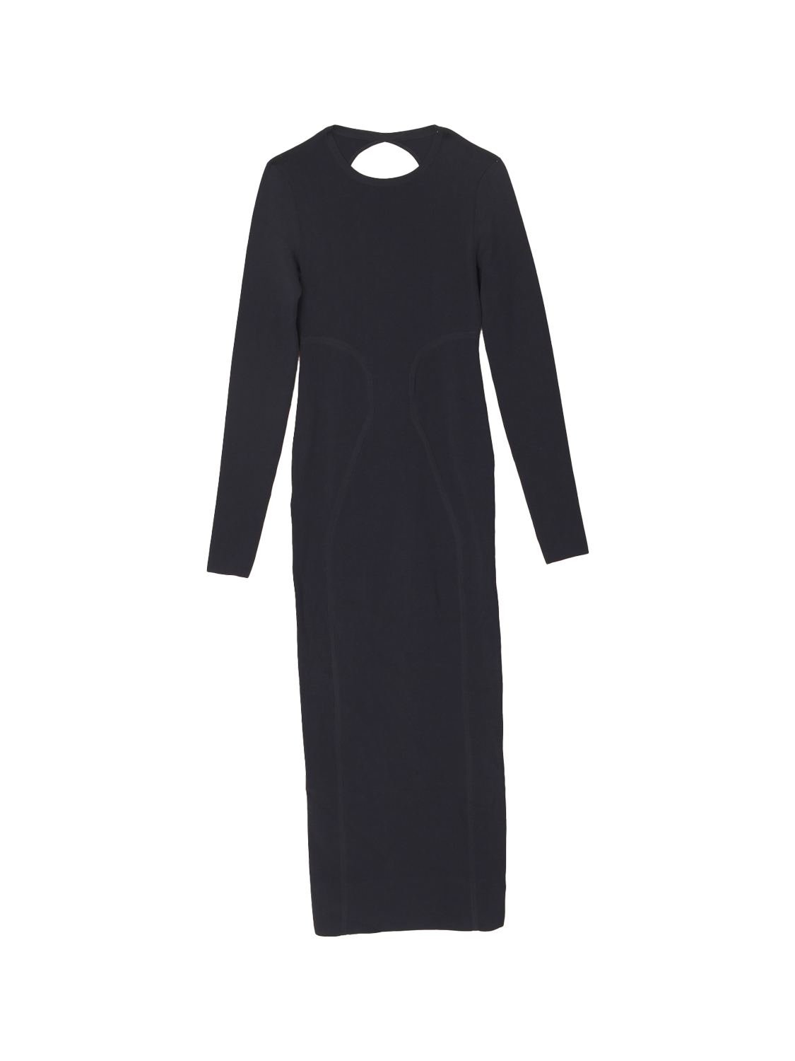 Nina Ricci Rückenfreies Maxikleid   nero S