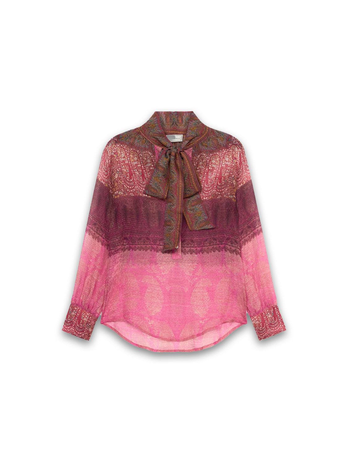 Leandro – silk blouse with oriental pattern 