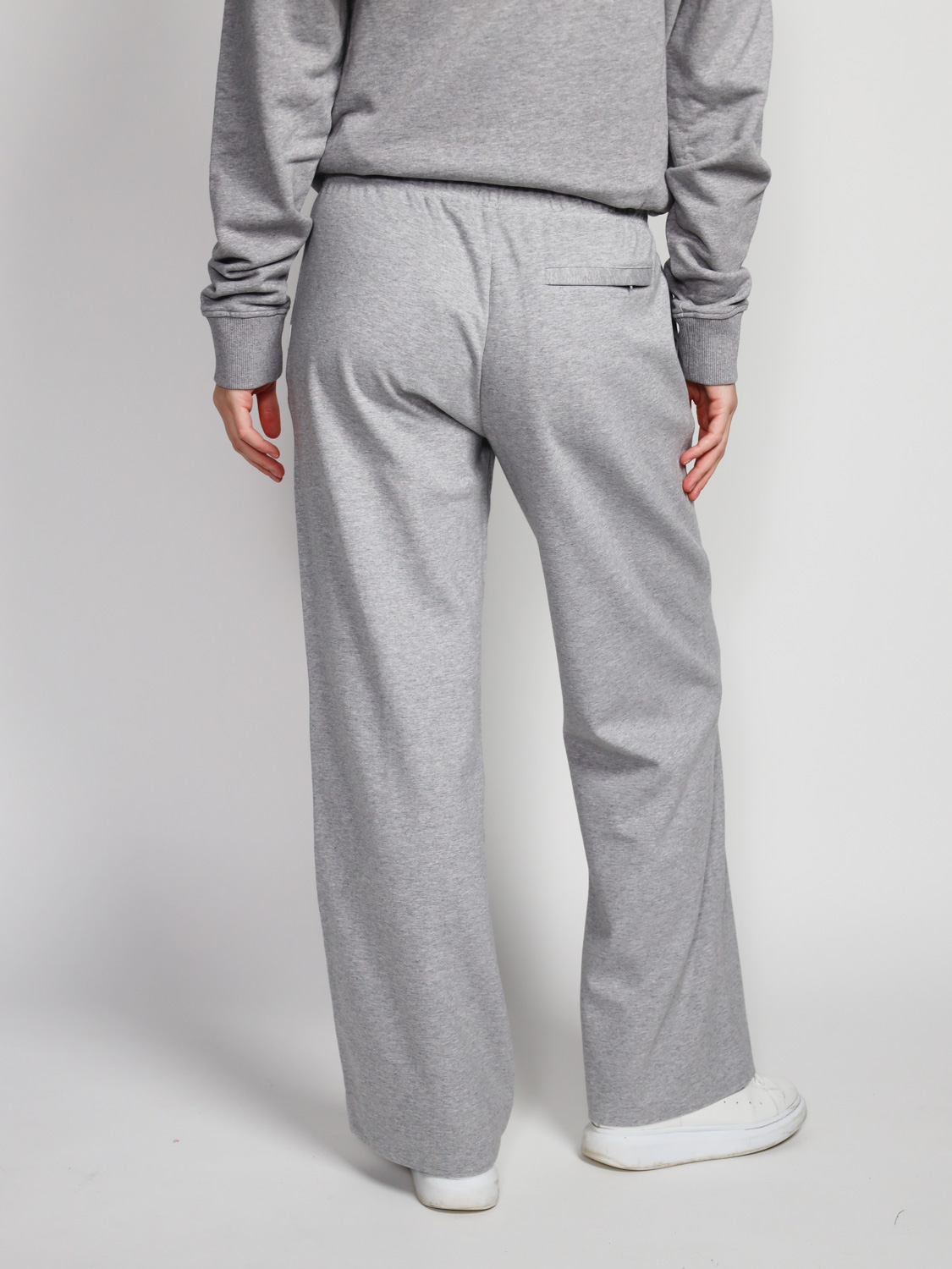 JW Anderson Pintruck – Stoffhose mit weitem Bein   grau S