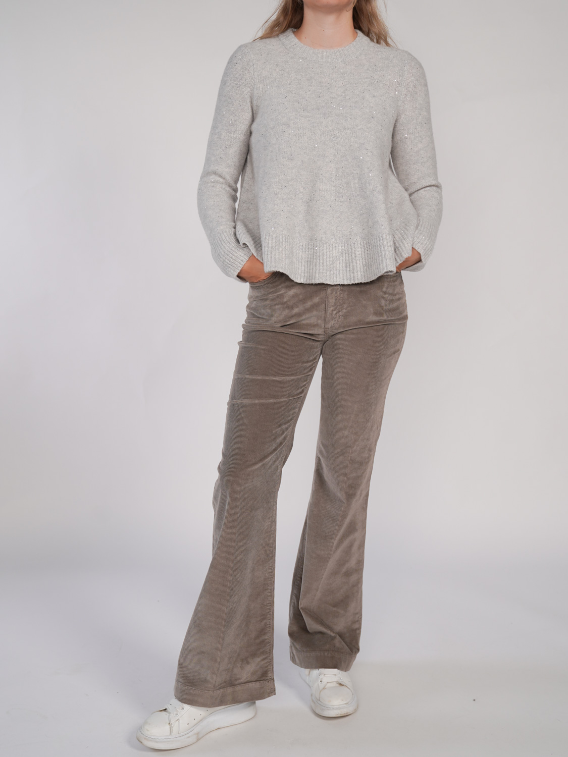 nine in the morning Paolie - corduroy trousers  grey 30