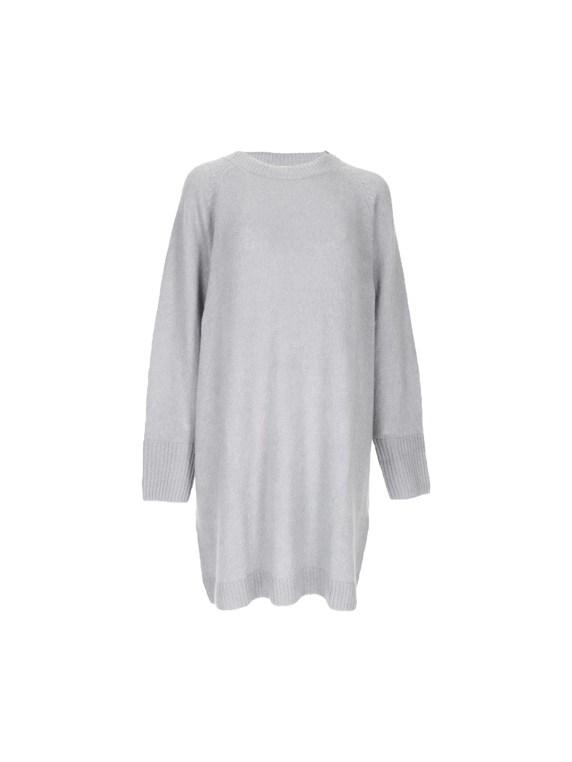 Iris von Arnim Serena – Minikleid aus Cashmere-Seide-Mix  grigio M/L