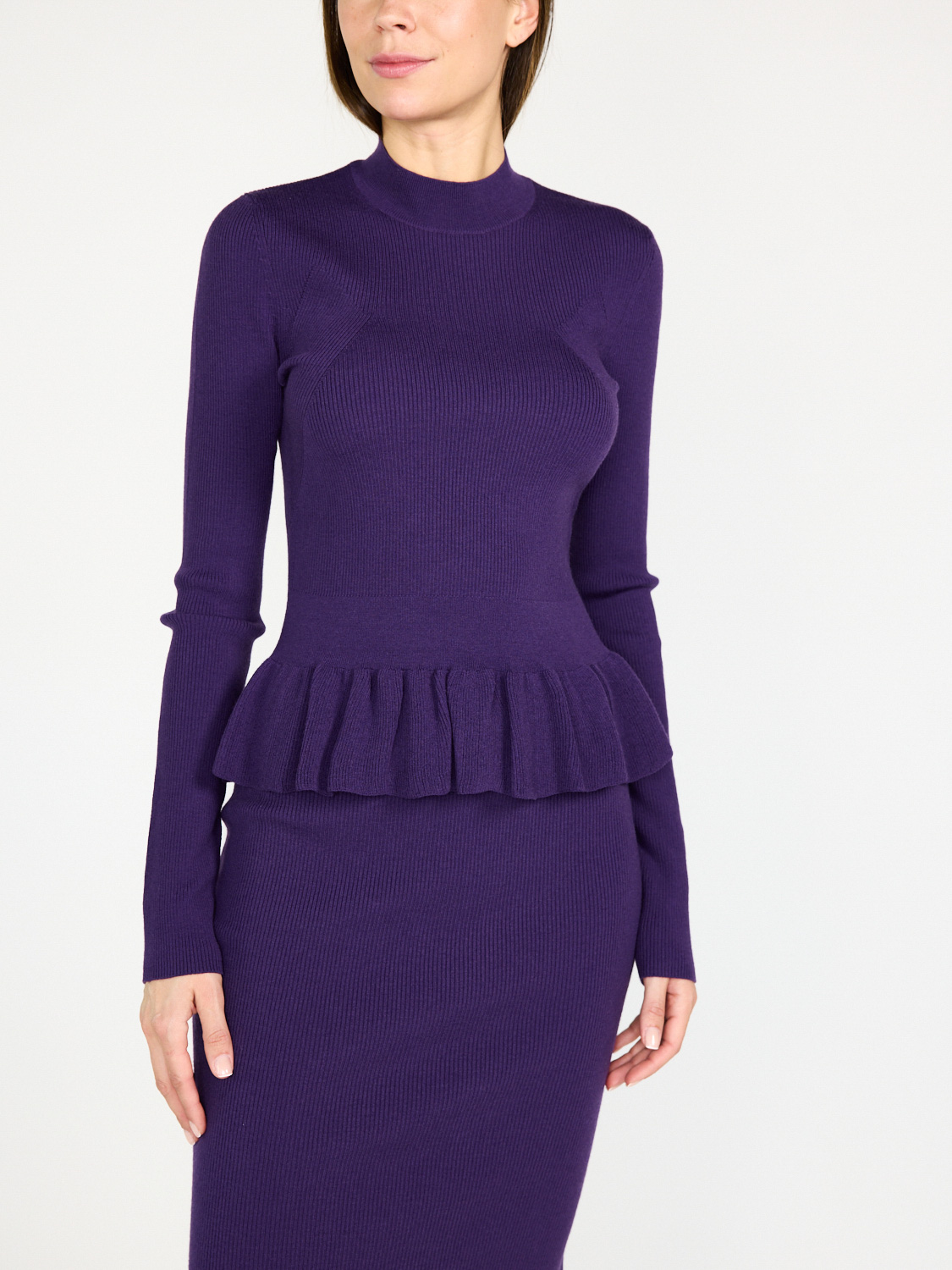 Nina Ricci Pullover mit Rüschendetail  viola S