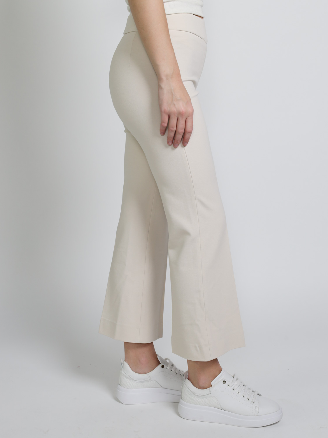 Seductive Nanette – fabric trousers  creme 38