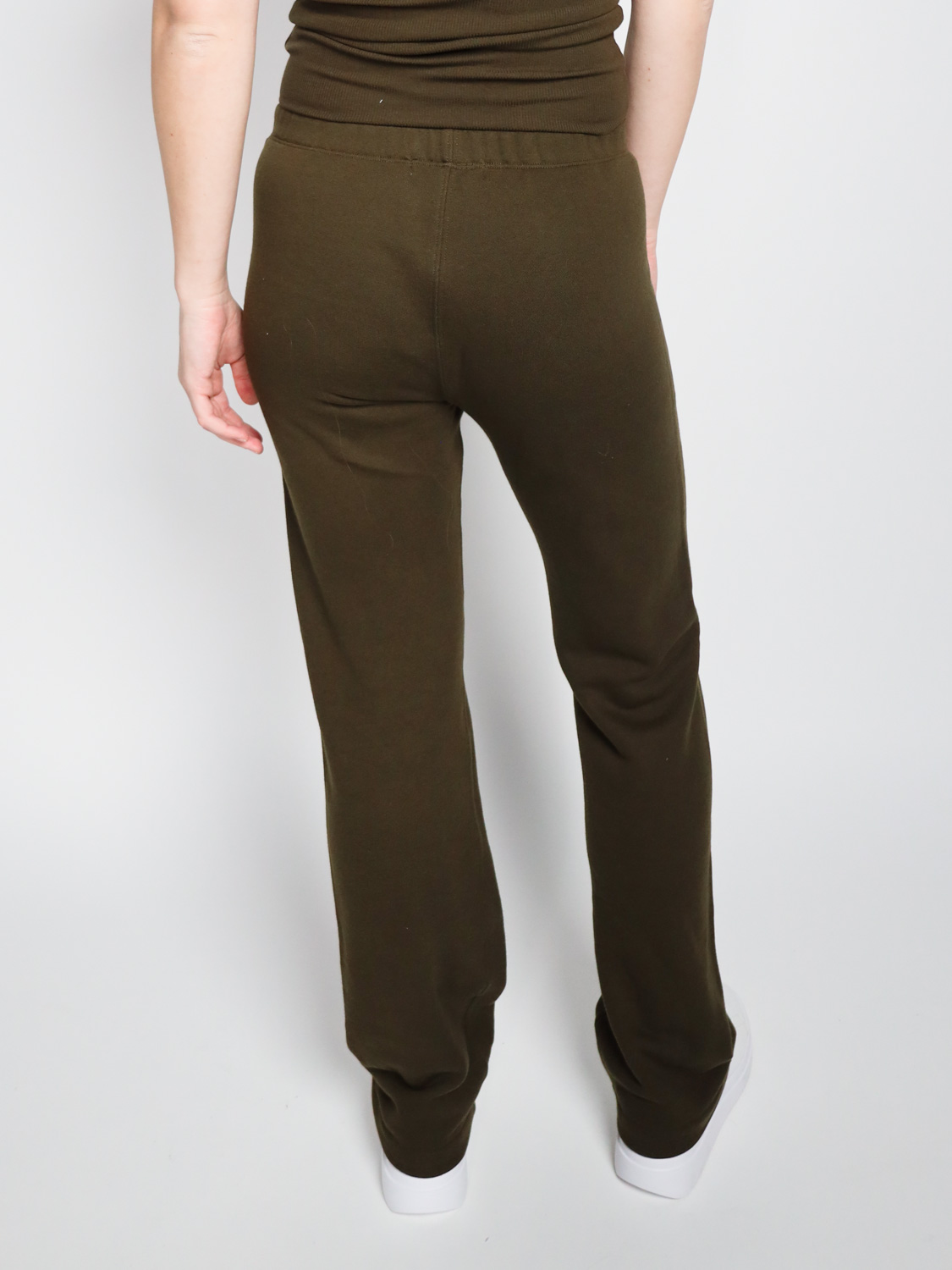 Eterne Straight leg - jogging pants with straight leg   khaki S