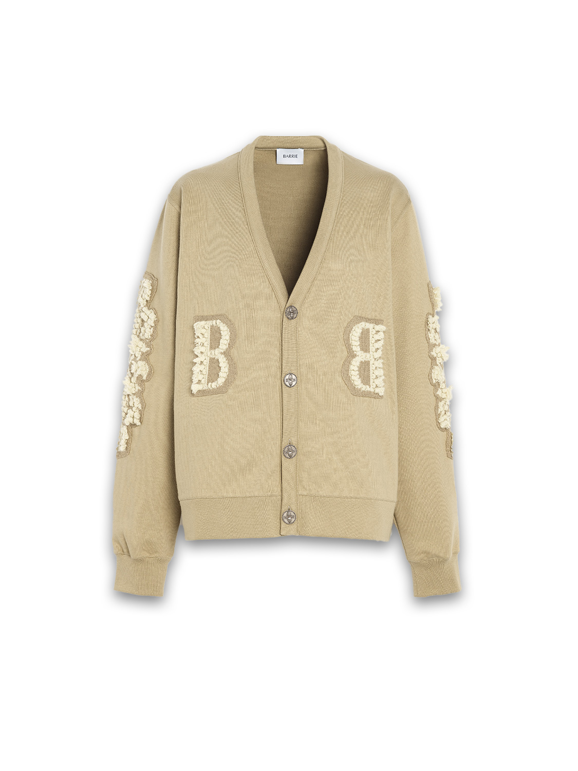 Cashmere Cardigan with Logo