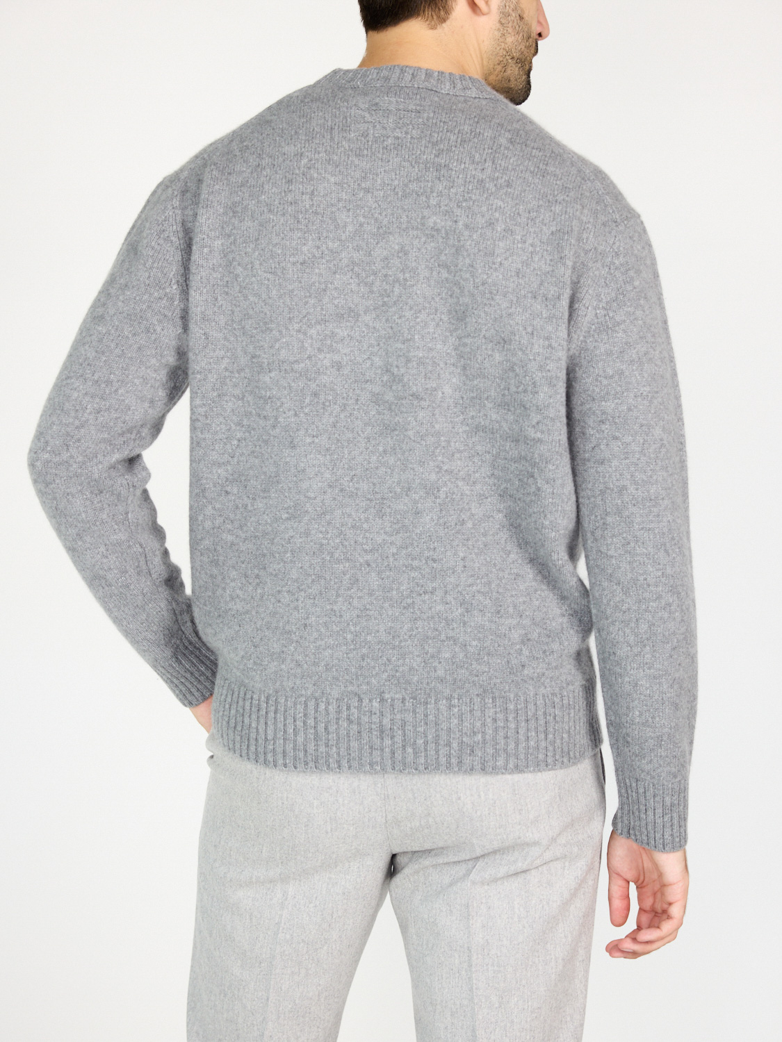 Frame Lockerer Cashmere Pullover 	  grigio S