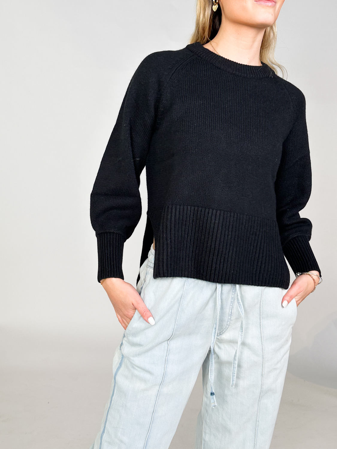 Kujten Cillian – Pullover aus Cashmere  negro 34