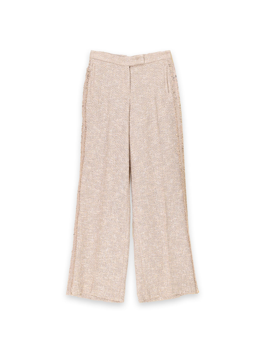 Lorena Antoniazzi Trousers in tweed look   beige 34