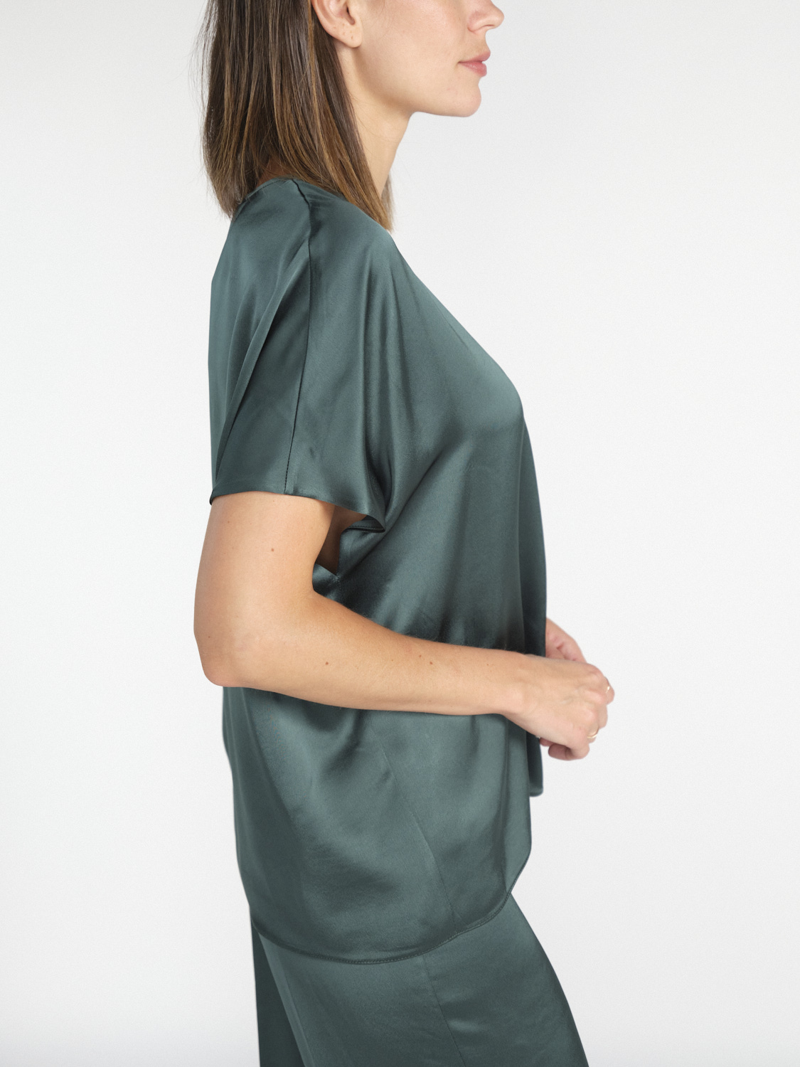 SIYU Lisos shirt made from  viscose  green 36