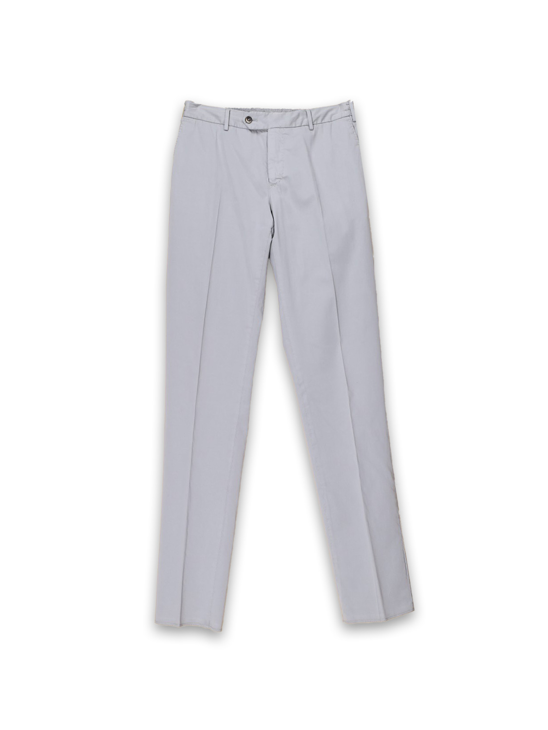 Slim-fit cotton trousers  