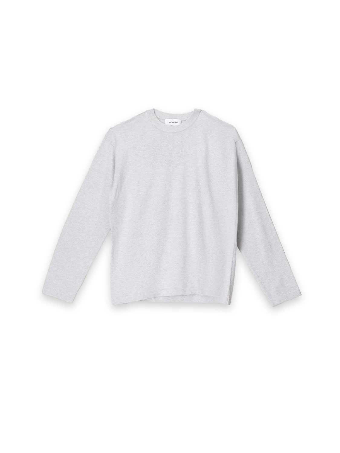 Lisa Yang Brandan – Pullover aus Cashmere-Mix   grau S/M