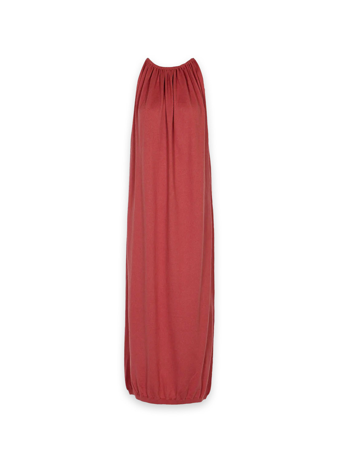 Long draped midi dress 