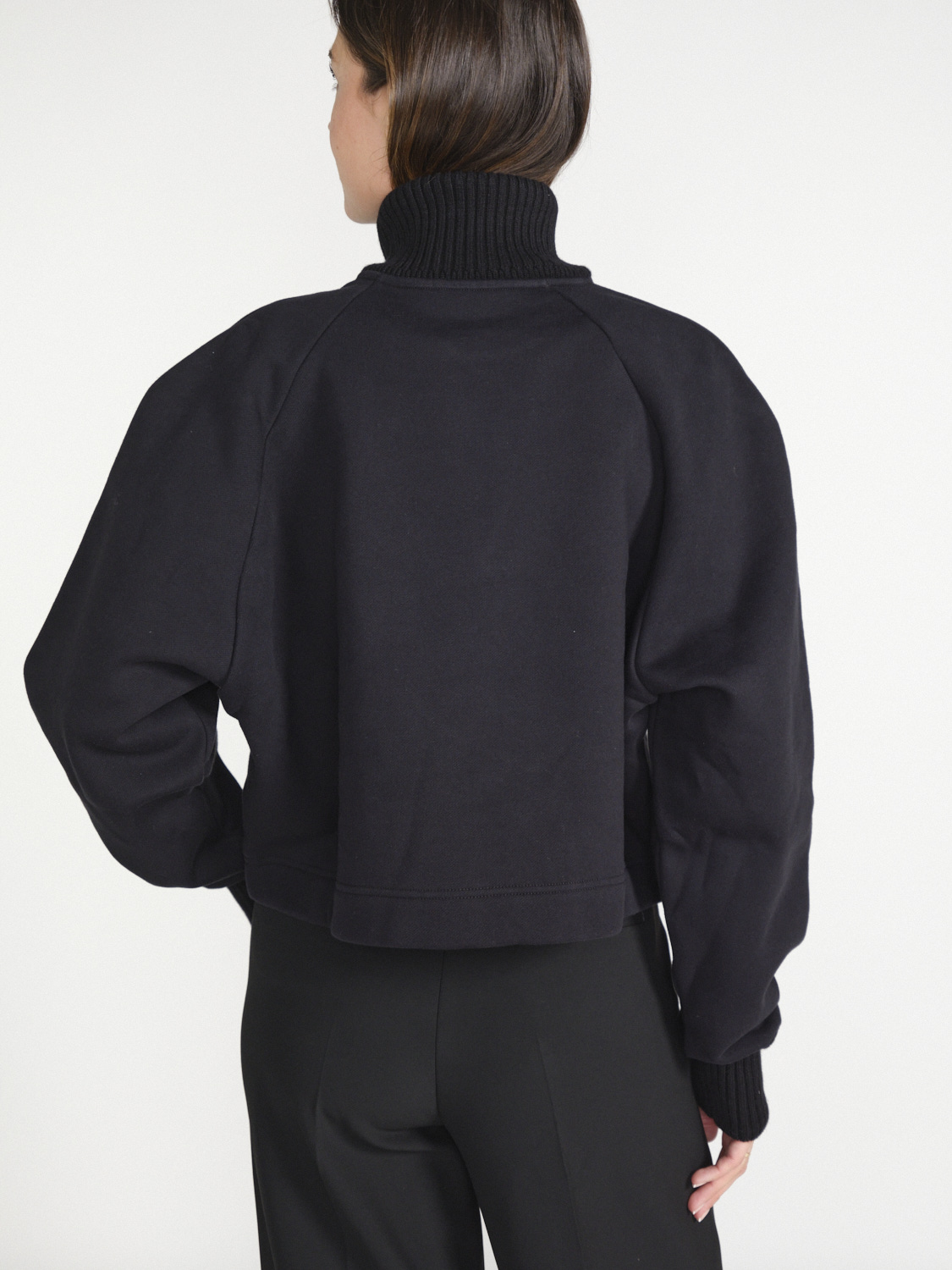 Patou Sweatshirt aus Baumwolle   nero S