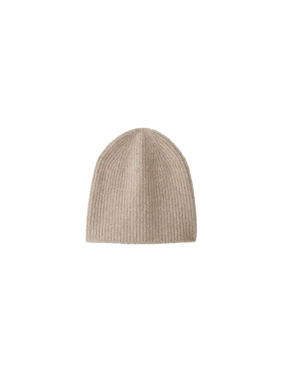 Lisa Yang Beanie – Bouclé Mütze aus Cashmere  beige Taille unique