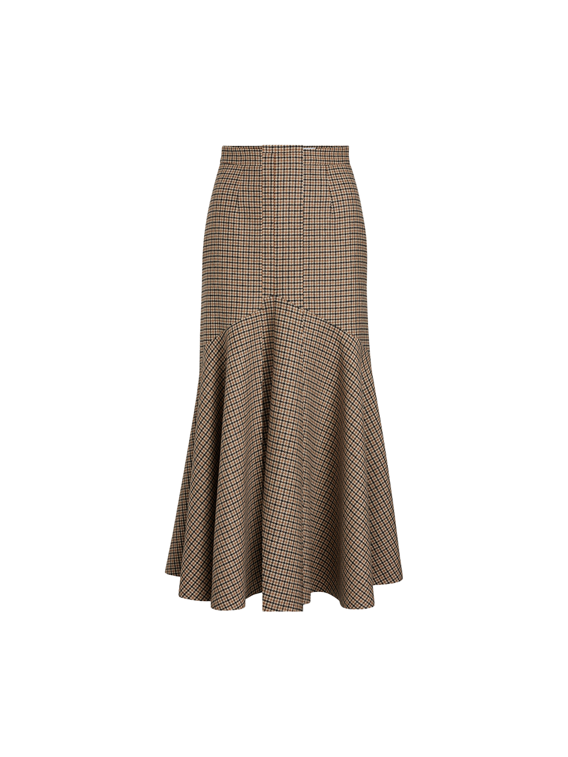 Skirt with flared hem