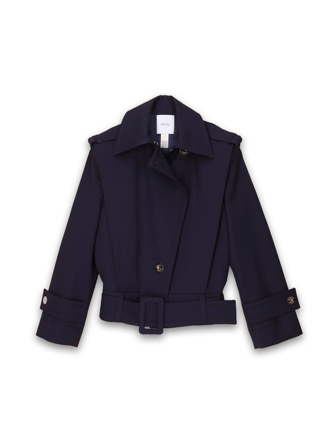 Patou Volume – Kurze Trench-Jacke   36 marine