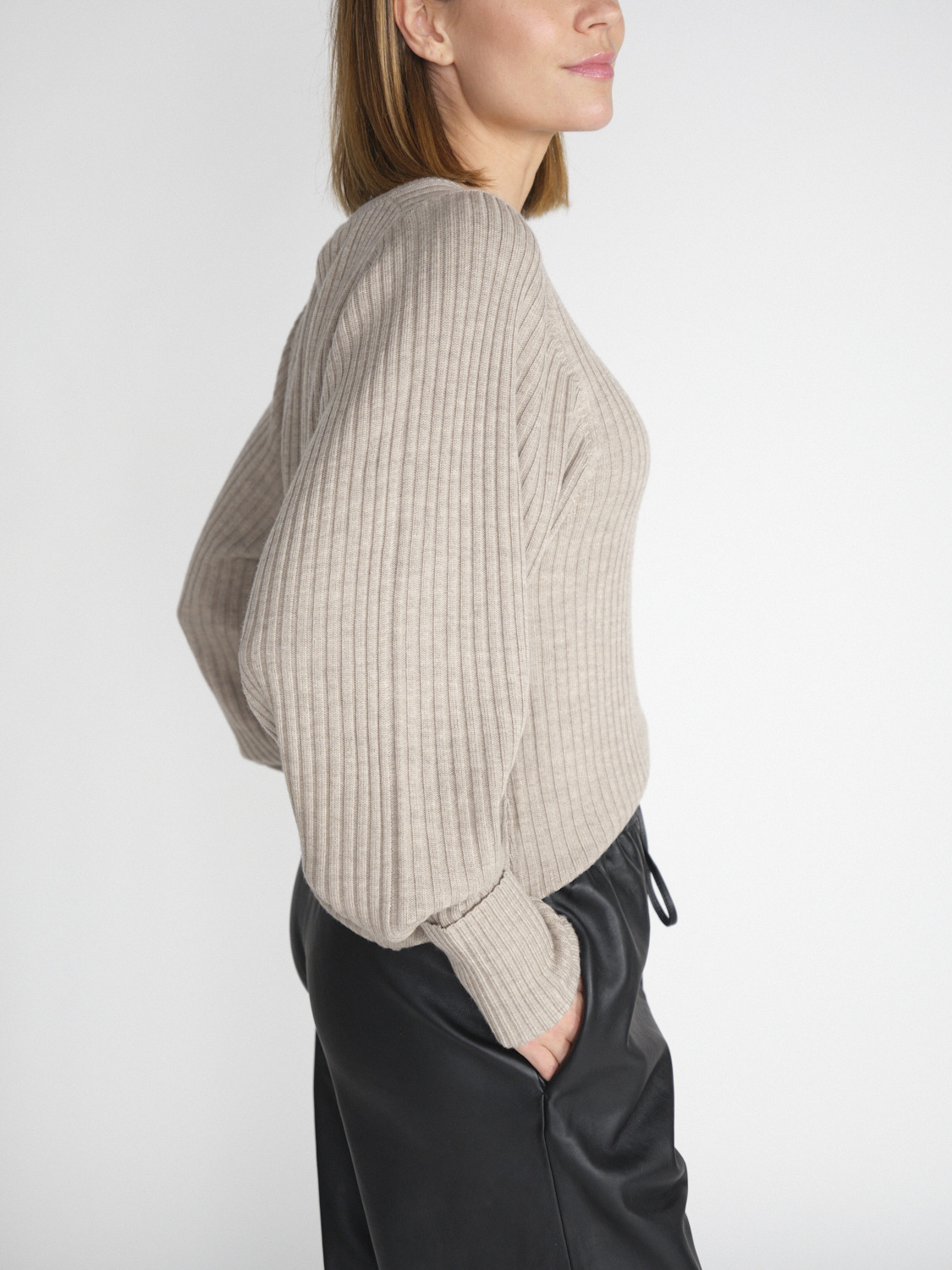 By Malene Birger Ripped wool sweater loui.rocks