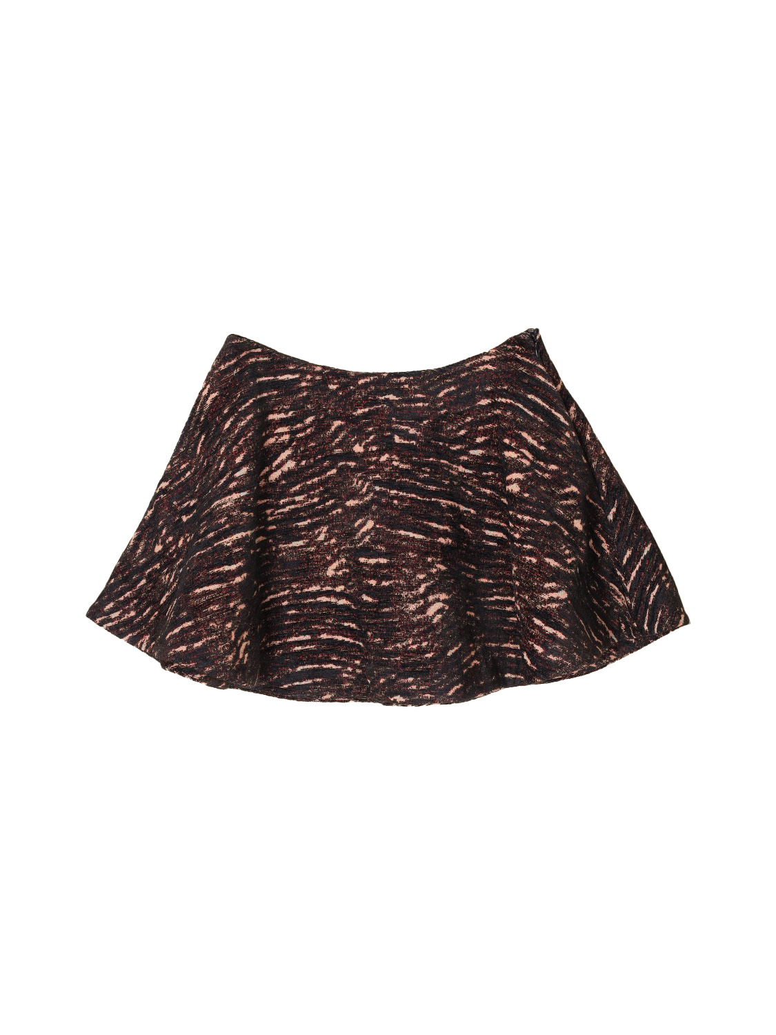 Elise patterned tweed mini skirt 