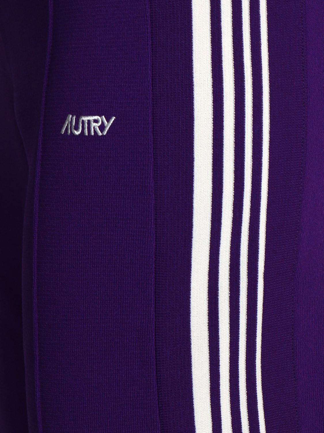 Autry Track pants with side stripes   purple XS