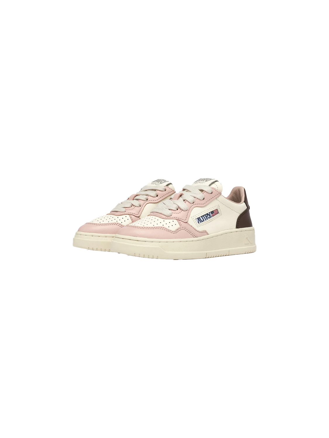 Autry Kids Medalist Low – Sneaker aus Leder   rosa 26