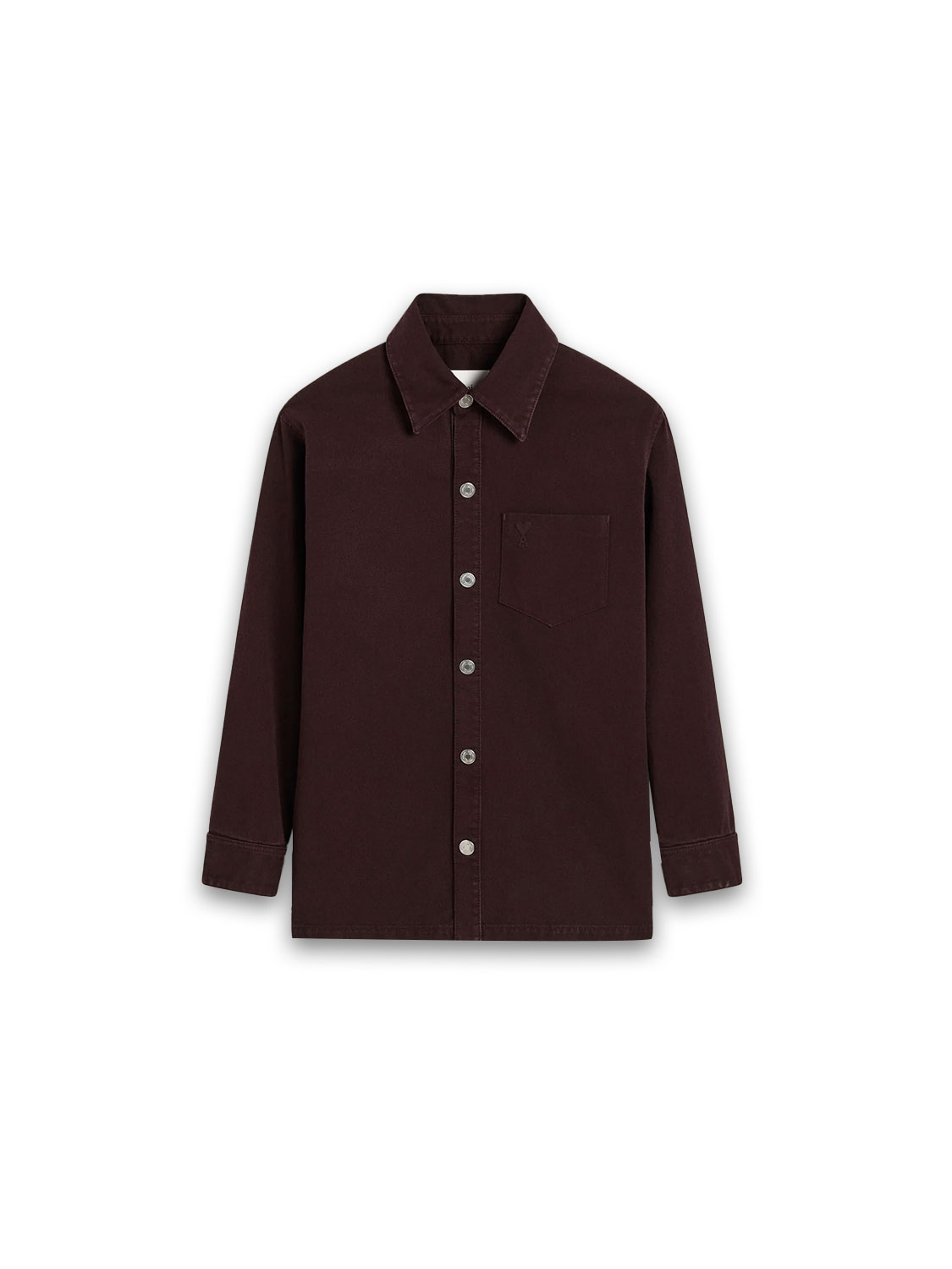 Alexandre Matiussi ADC Shirt – cotton denim shirt  bordeaux S