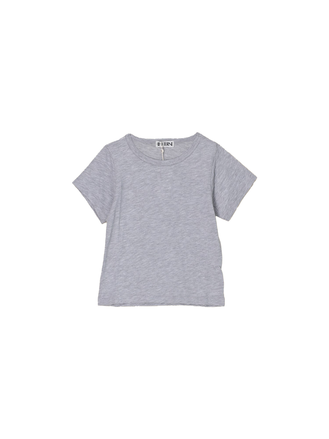 Baby Tee - Camicia cropped in misto cotone  