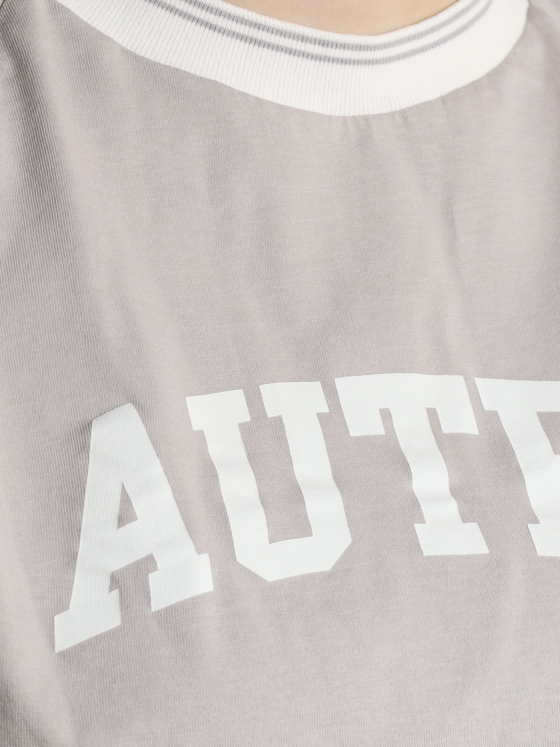 Autry T-shirt mit Logo Druck  beige S