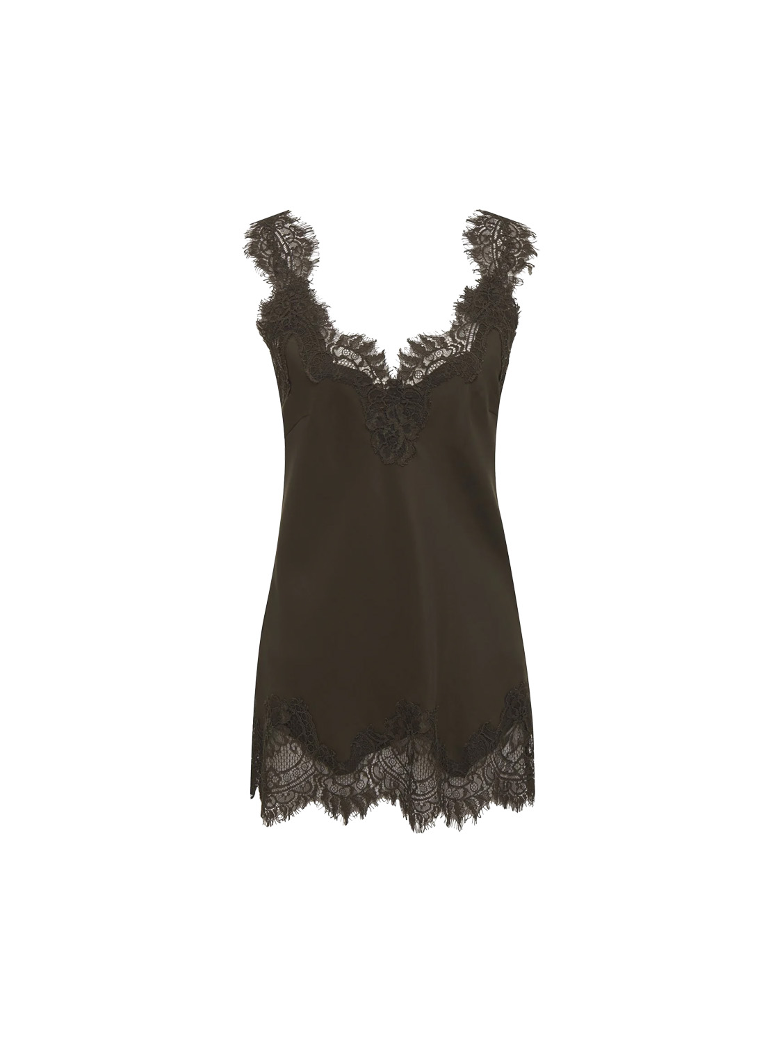 Gold Hawk Megan silk top with lace details  altrosa XS