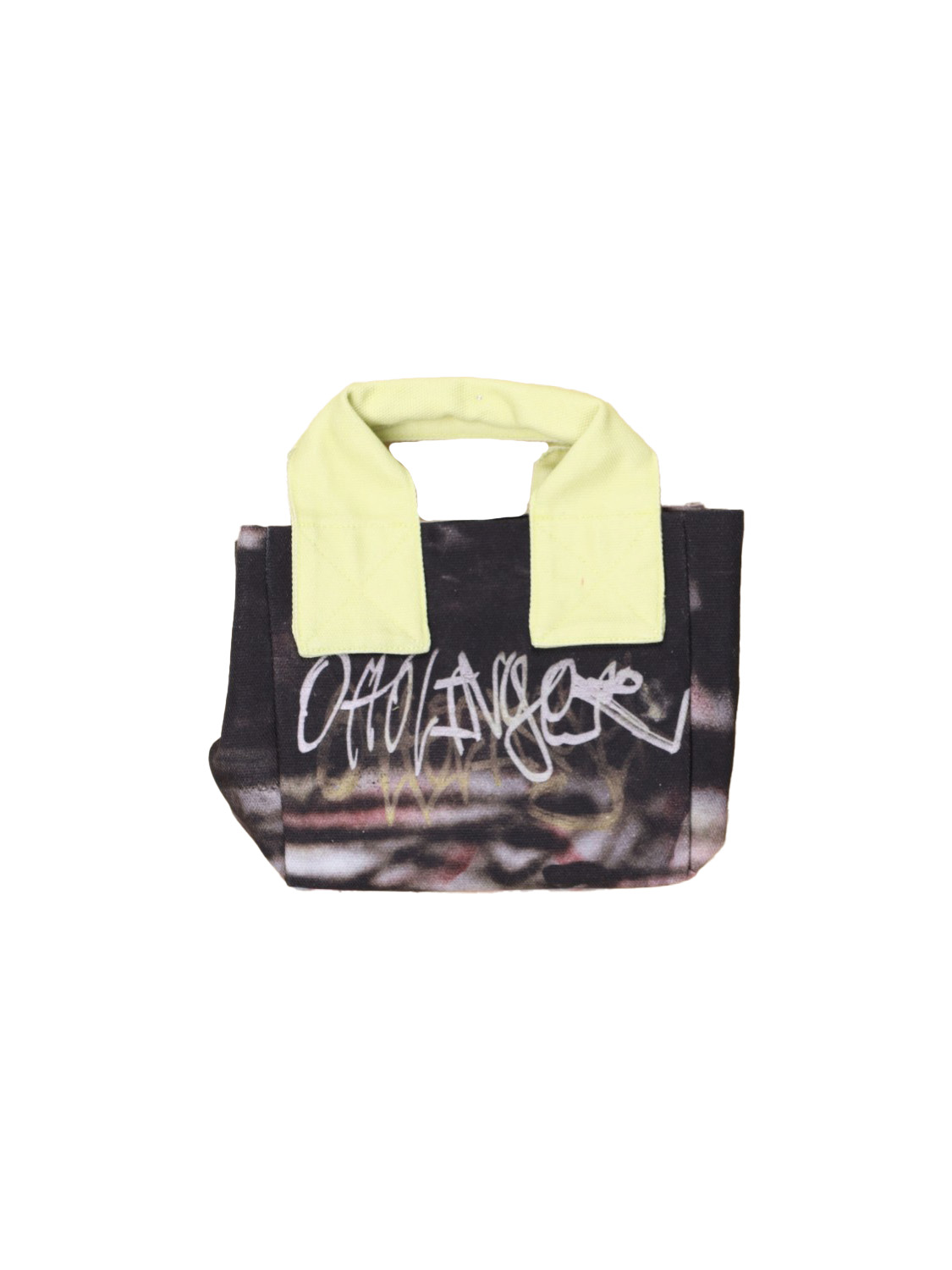 Mini Tote Bag mit Grafitti  