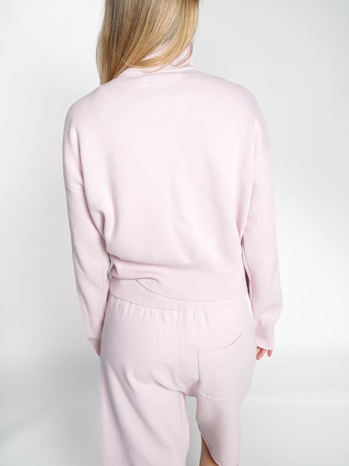 Extreme Cashmere N°385 xtra Cute – zip cardigan  rosa One Size