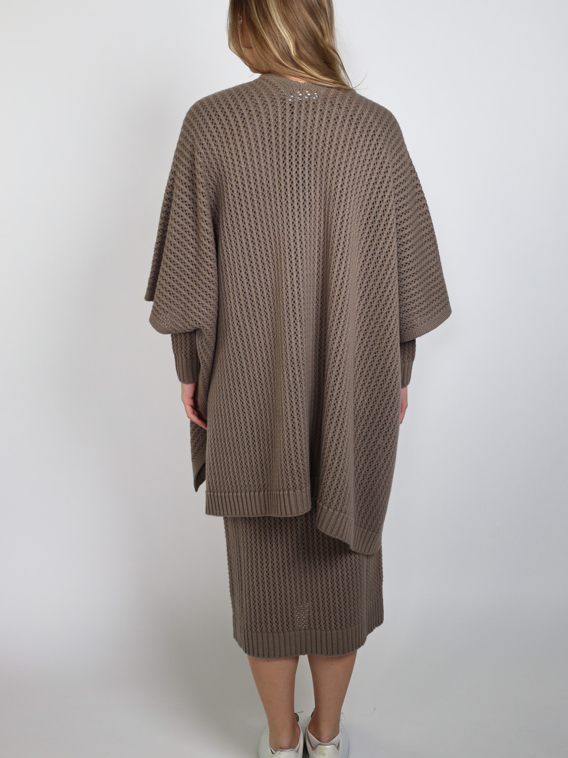 Iris von Arnim Georgina – Cashmere Poncho  yellow One Size