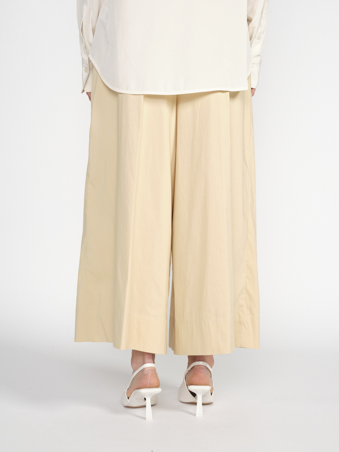 Semicouture Trousers with pleat details   beige 38