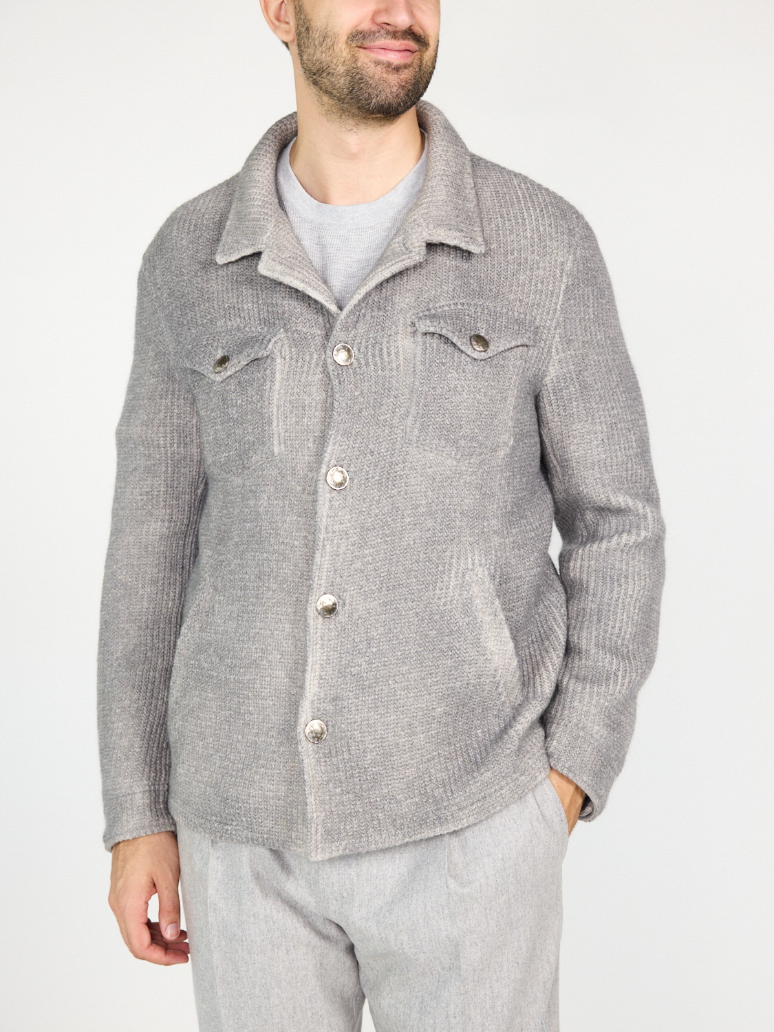 GMS 75 Jacket with wool content  taupe S