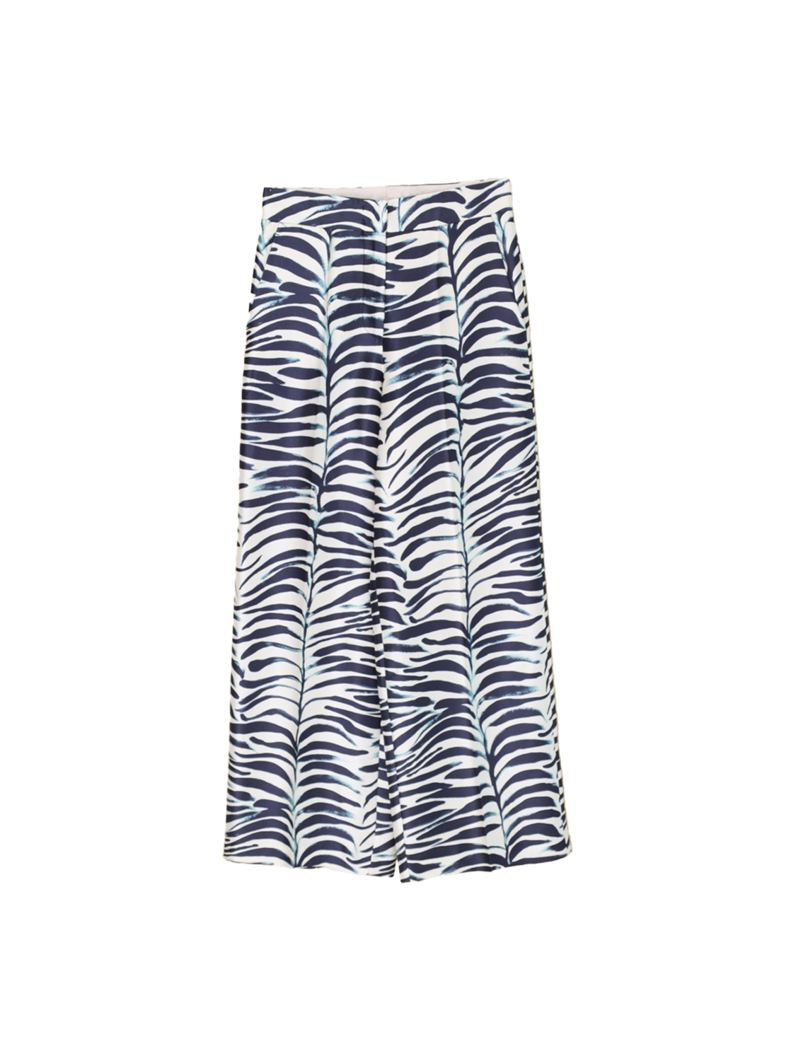 Hose mit Zebra-Print 