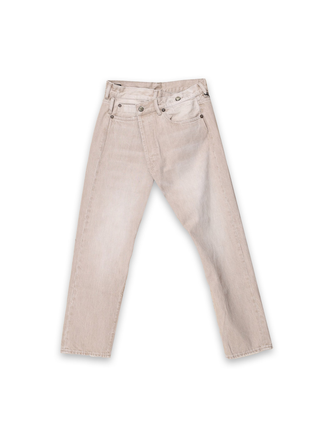 R13 Crossover - Jeans aus Baumwolle khaki 24