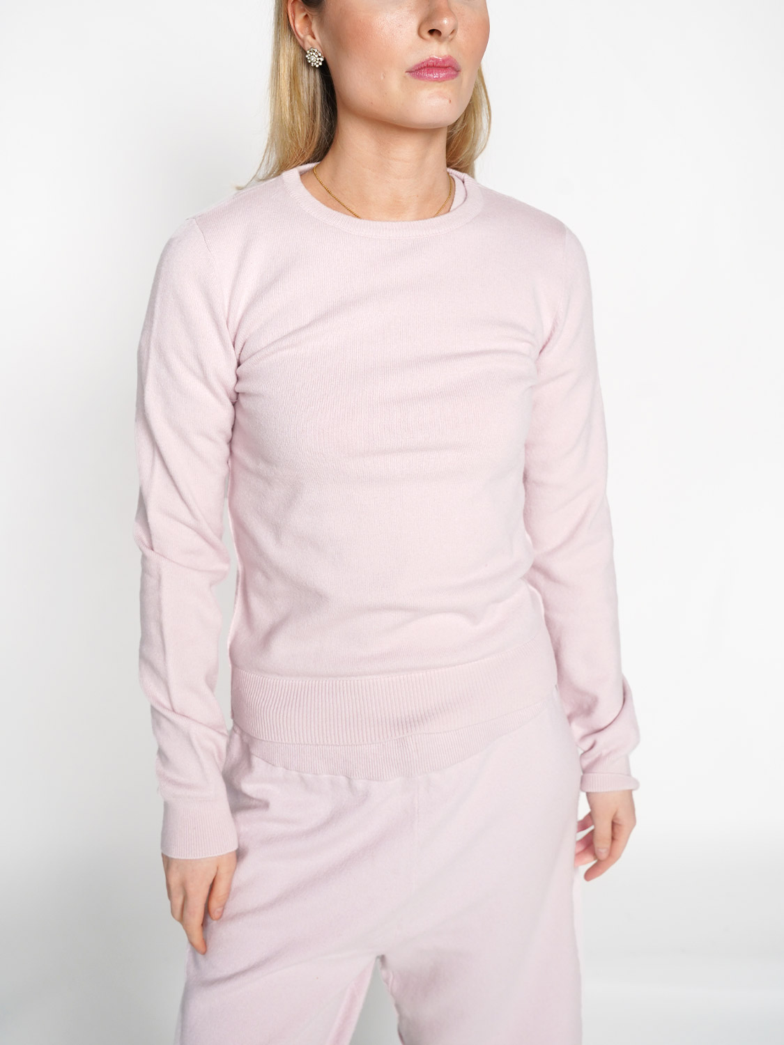 Extreme Cashmere N° 41 Body – sweater made of cashmere  rosa One Size