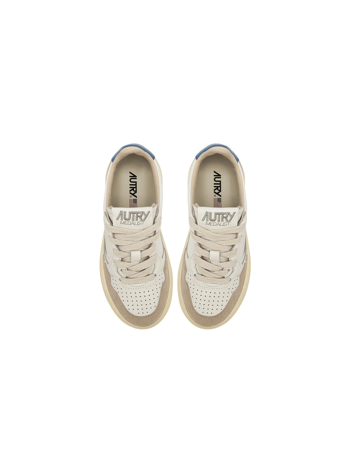 Autry Medalist Low leather sneakers  beige 28