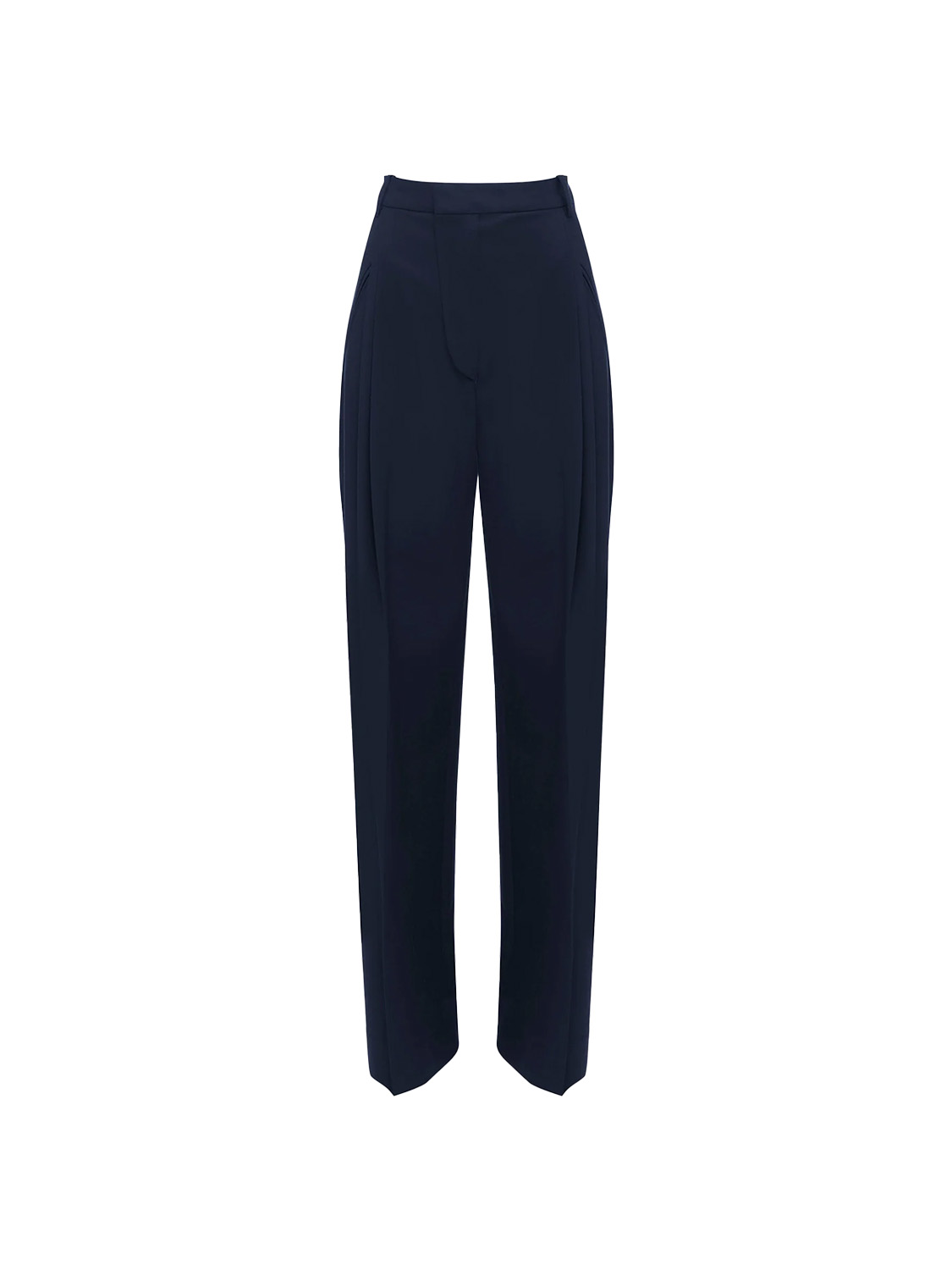 Victoria Beckham Hose mit weitem Bein   marine 40