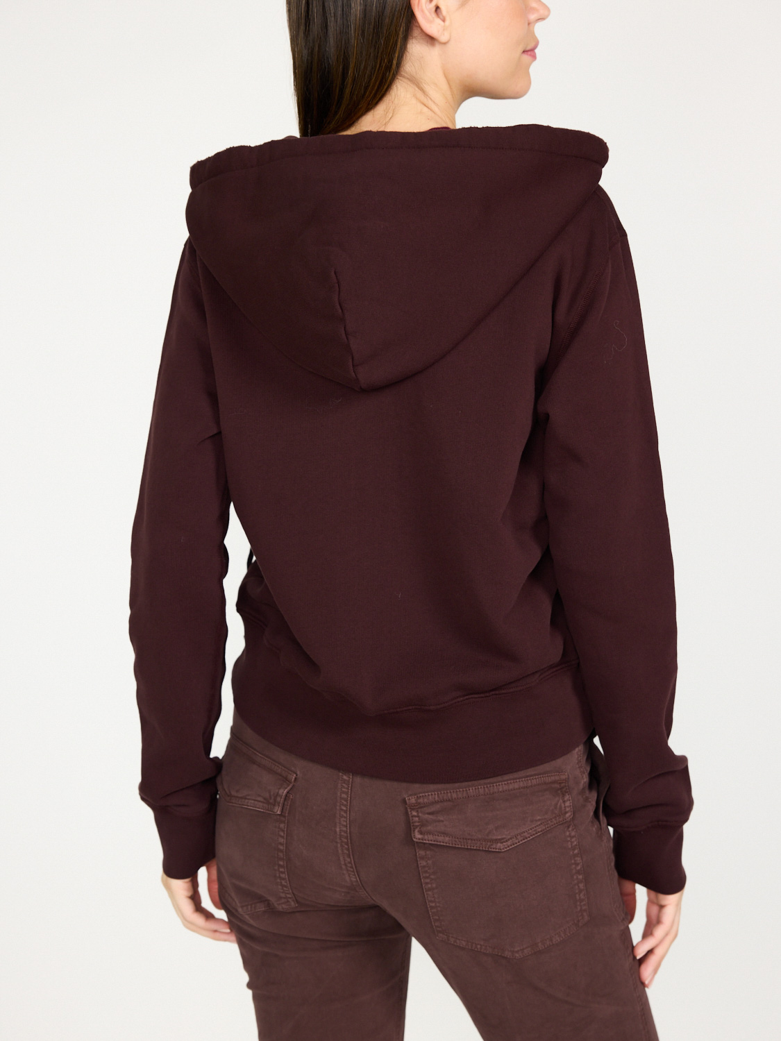 Nili Lotan Callie Zip Jacket  bordeaux XS